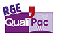 logo qualipac RGE accueil 2